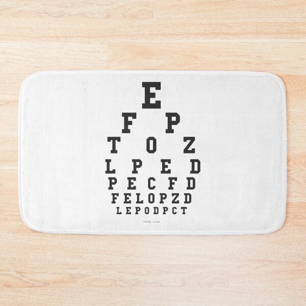 Item preview, Eye chart close designed and sold by SoufStore.