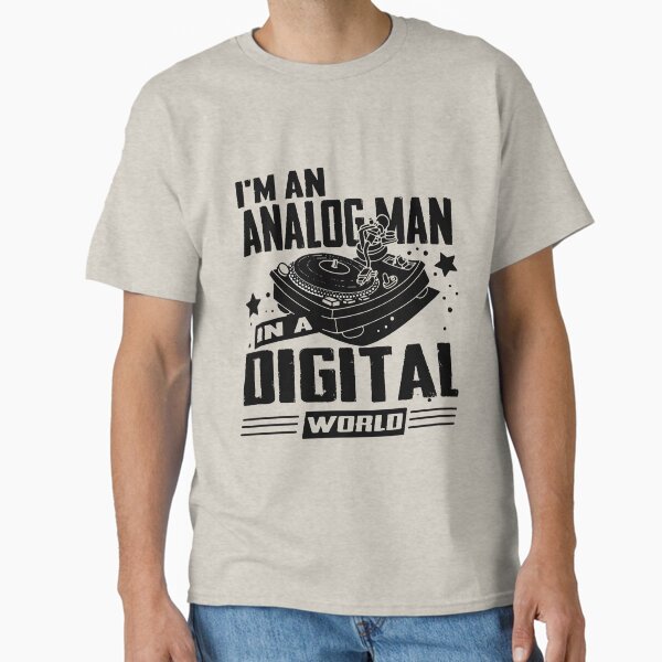 Item preview, Analog Man Digital World designed and sold by melomedia.
