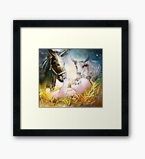 Jesus Birth Framed Print