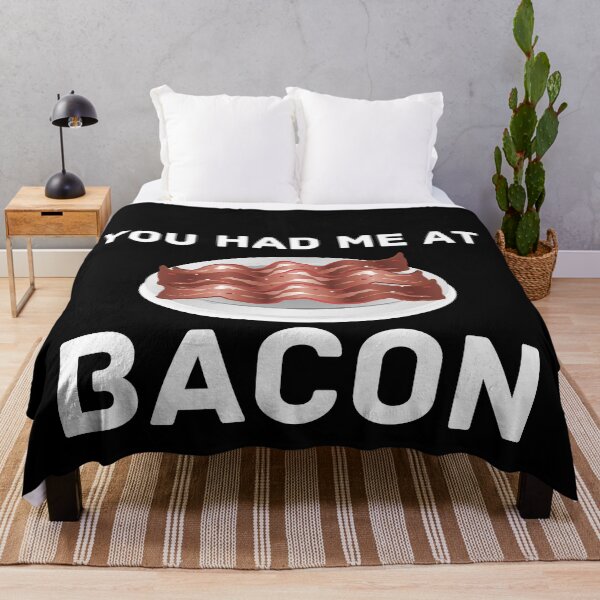 Item preview, You had me at bacon saying funny bacon quote designed and sold by OneTimeEngineer.