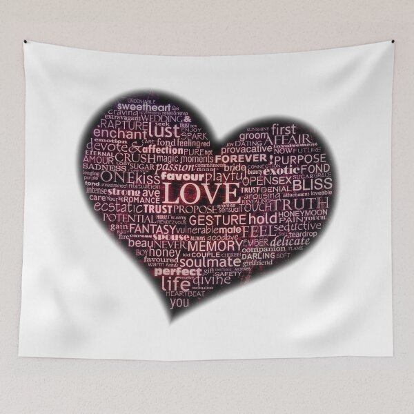 Item preview, hundred words of love designed and sold by LynksArts.