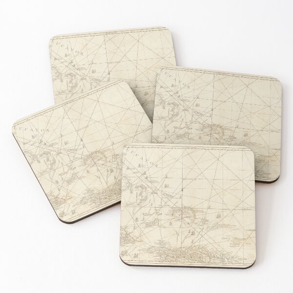 Item preview, Vintage map of The Turks and Caicos Islands (1775) designed and sold by BravuraMedia.