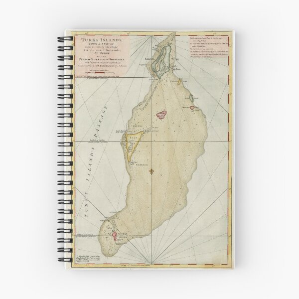 Item preview, Vintage Map of The Turks Islands (1794) designed and sold by BravuraMedia.