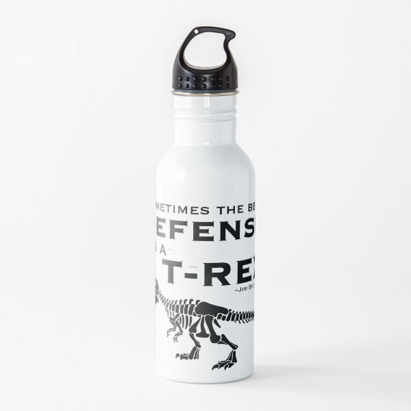 Defense Dinosaur Water Bottle