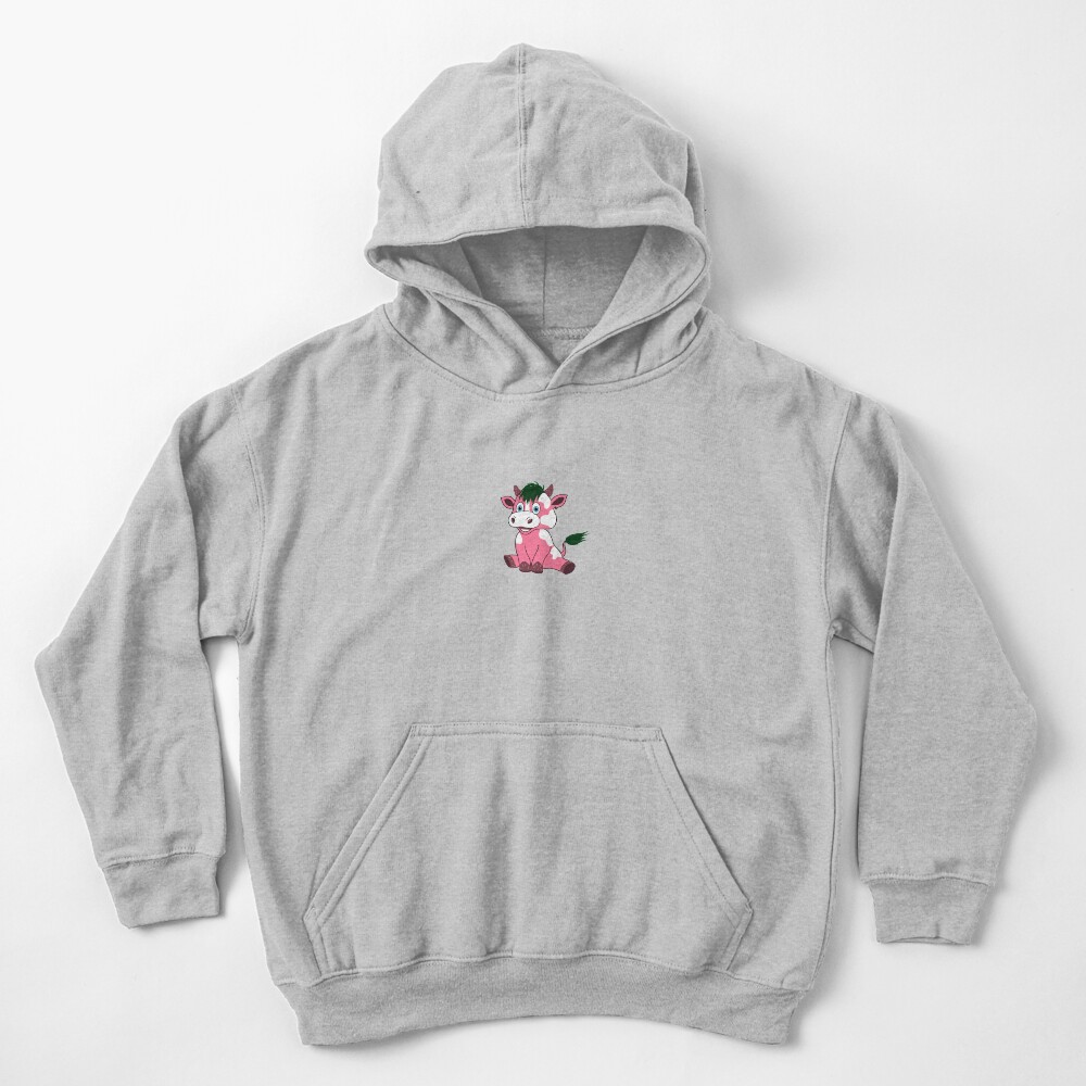 "Strawberry Cow" Kids Pullover Hoodie for Sale by angelcleomua Redbubble