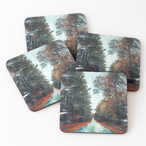 Item preview, Foresty Straight Road - For Travelers designed and sold by ColortrixArt.