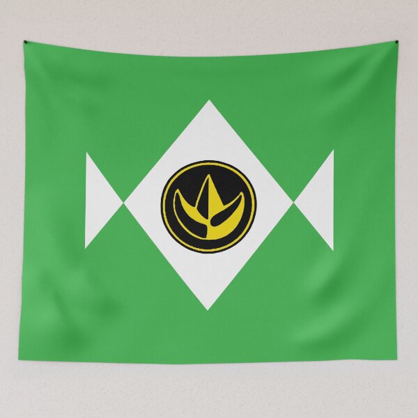 Item preview, Go Go Green Ranger designed and sold by tilthelastpetal.