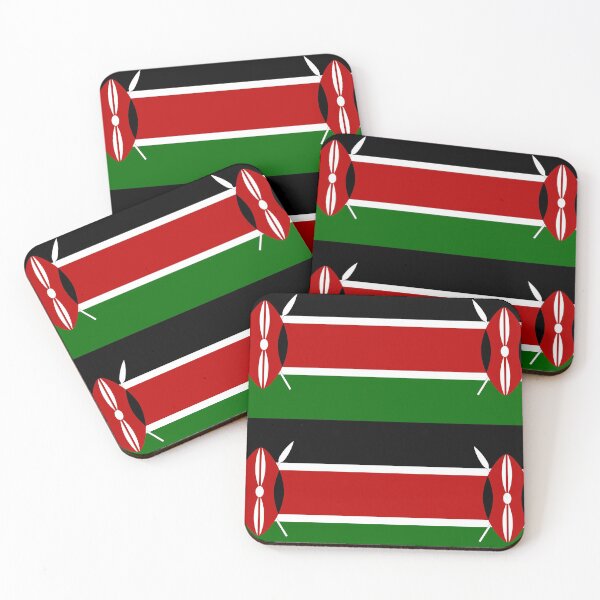 Item preview, Kenyan Flag designed and sold by ZawadiNest ,.
