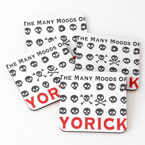 Item preview, The Many Moods of Yorick designed and sold by EatingTheWord.