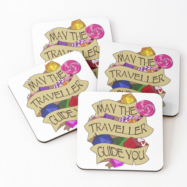 Item preview, May The Traveler Guide You designed and sold by AceLlama.