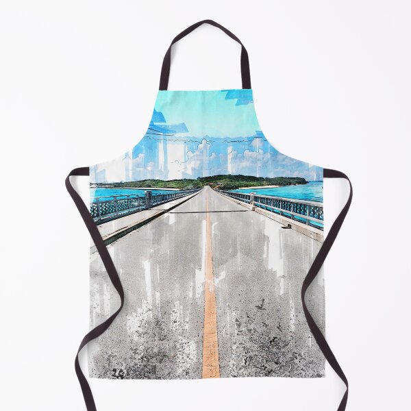 Item preview, Straight Road Bridge Japan - For Travelers designed and sold by ColortrixArt.