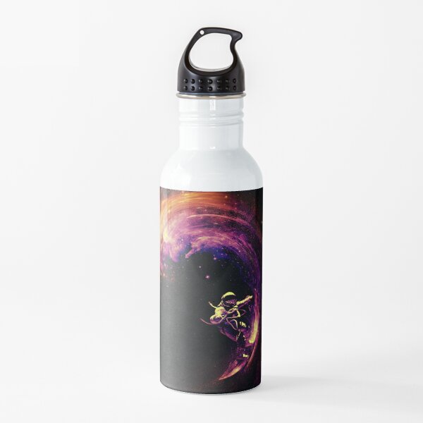 Space Surfing Water Bottle