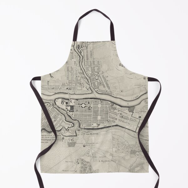 Item preview, Vintage Map of Tver Russia (1845) designed and sold by BravuraMedia.