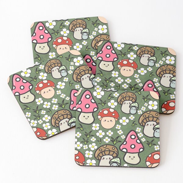 Item preview, Kawaii Mushrooms designed and sold by SturgesC.
