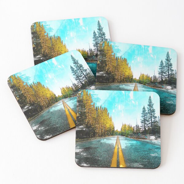 Item preview, Straight Road Yosemite Park USA - For Travelers designed and sold by ColortrixArt.