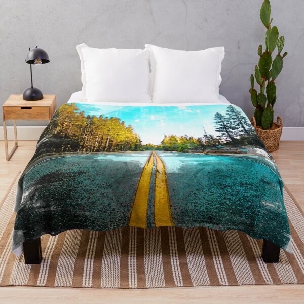 Item preview, Straight Road Yosemite Park USA - For Travelers designed and sold by ColortrixArt.