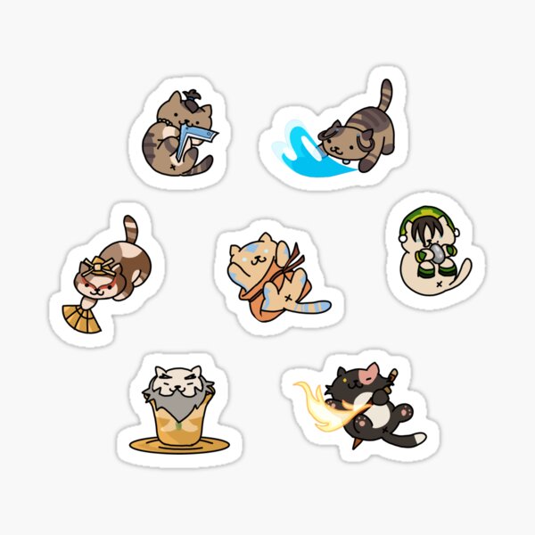 Avatar: the Last Yarn Bender Sticker