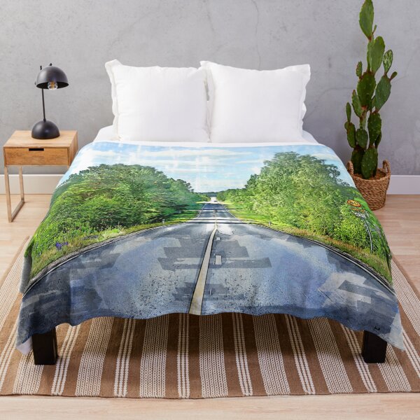 Item preview, Straight Road Sulkava Finland - For Travelers designed and sold by ColortrixArt.