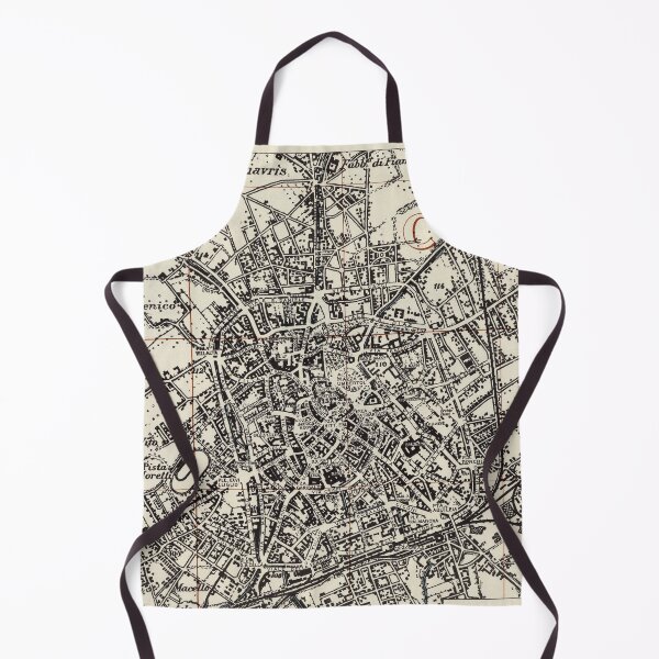 Item preview, Vintage Map of Udine Italy (1943) designed and sold by BravuraMedia.