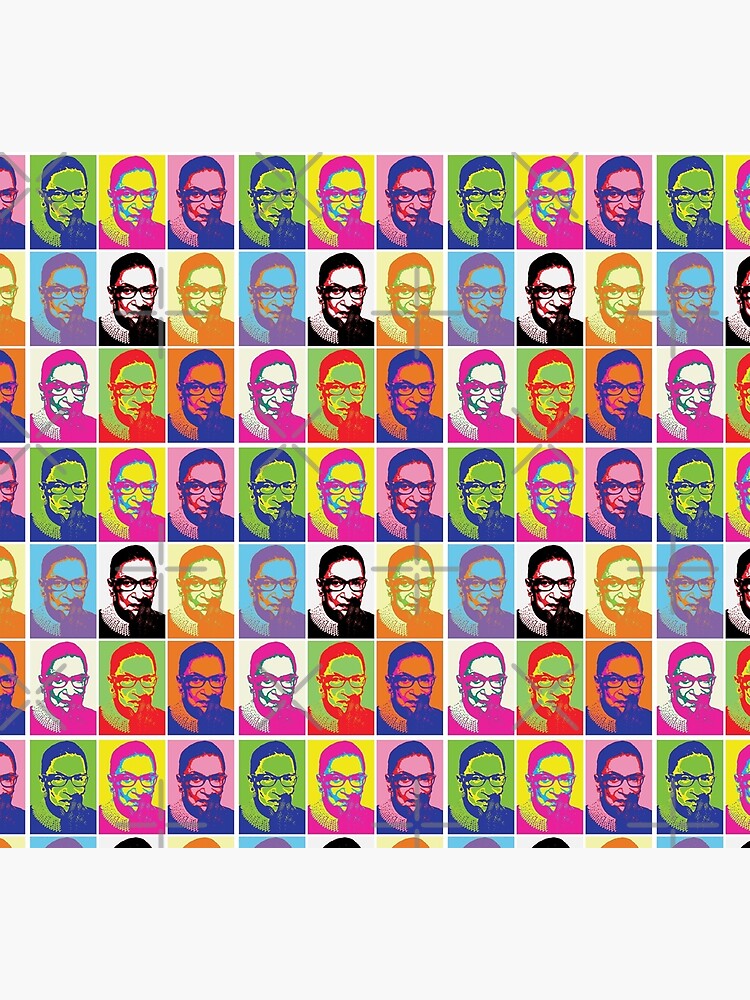 Notorious RBG - Pop Art Blast by Thelittlelord