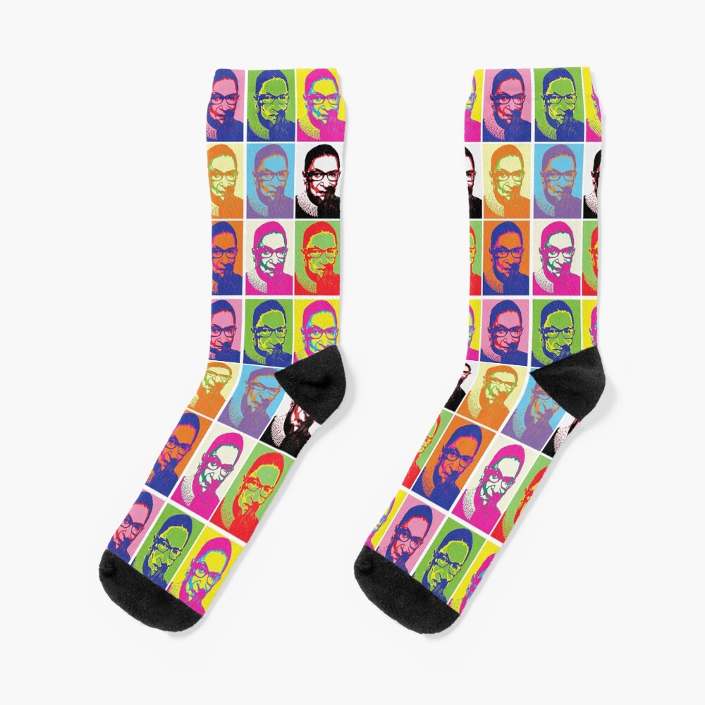Notorious RBG - Pop Art Blast Socks