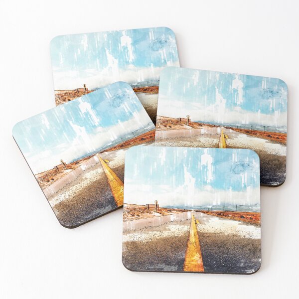Item preview, Straight Road Death Valley USA - For Travelers designed and sold by ColortrixArt.