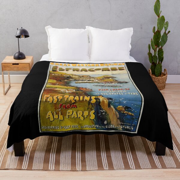 Item preview, Railway Poster Ilfracombe designed and sold by stickart-marek.