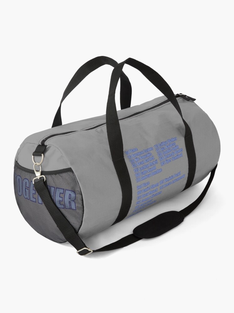 "2020 grey duffle" Duffle Bag by rcgreen123 Redbubble