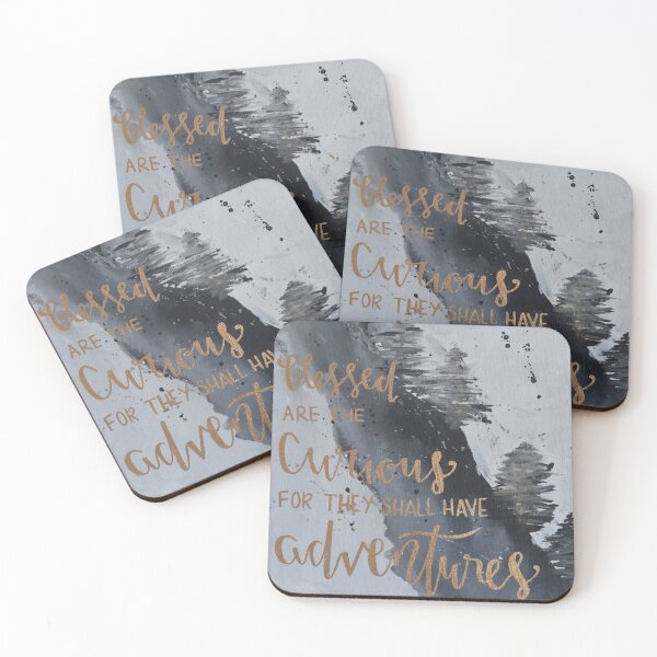 Item preview, Blessed are the Curious designed and sold by Sydie Studio.