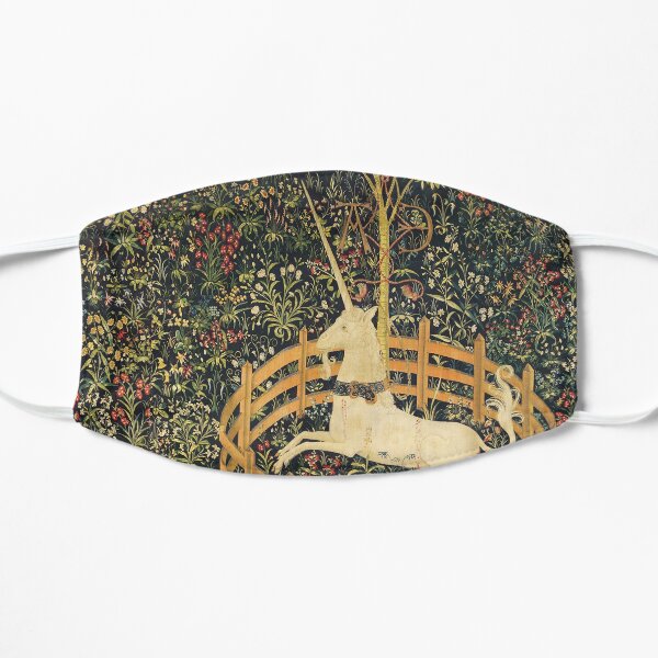 The Unicorn in Captivity Flat Mask