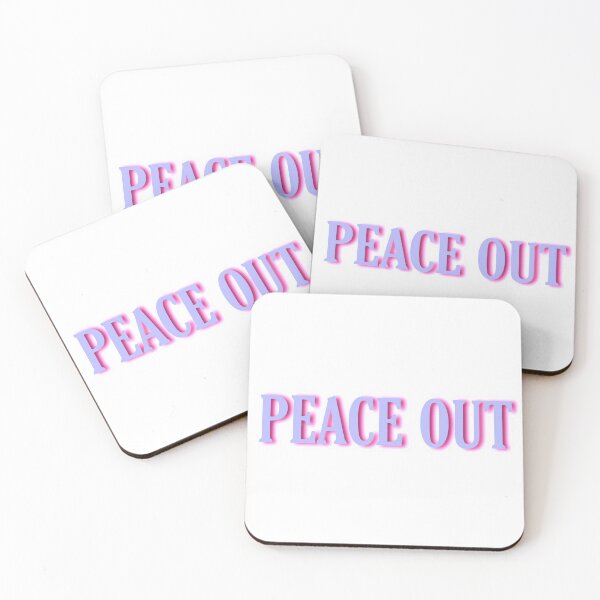 Item preview, peace out designed and sold by ericawessels.