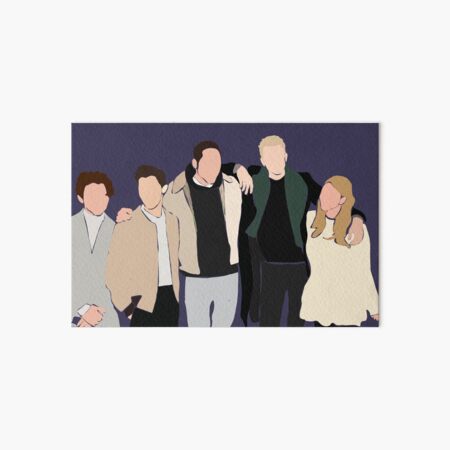Big Time Adolescence cast Art Board Print