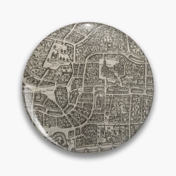 Item preview, Vintage Map of Utrecht Netherlands (1575) designed and sold by BravuraMedia.
