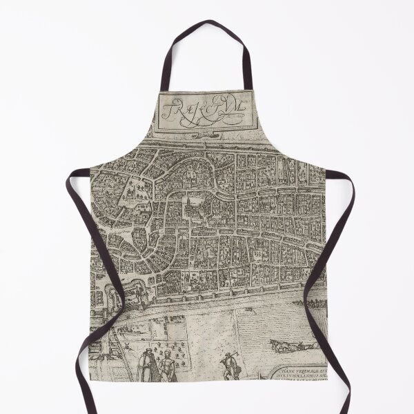 Item preview, Vintage Map of Utrecht Netherlands (1575) designed and sold by BravuraMedia.