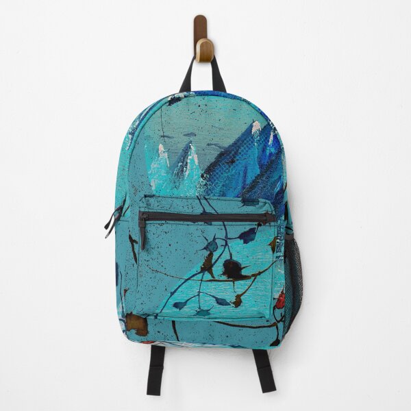 Item preview, 071720_Mountain Landscape_Blue designed and sold by WiseLikeStudios.