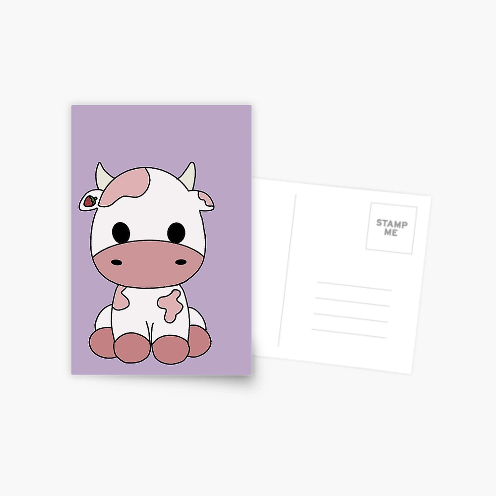 Strawberry Cow Pack Art Board Print for Sale by ameliiagrace