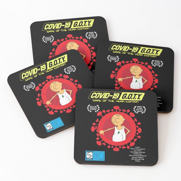 Item preview, COVID-19 Game of The Year Edition Parody Video Game Design (Distressed Version) designed and sold by Bill Shearer.