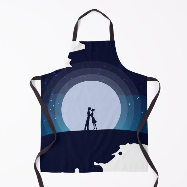 Item preview, Couple in love over the blue horizon designed and sold by LynksArts.