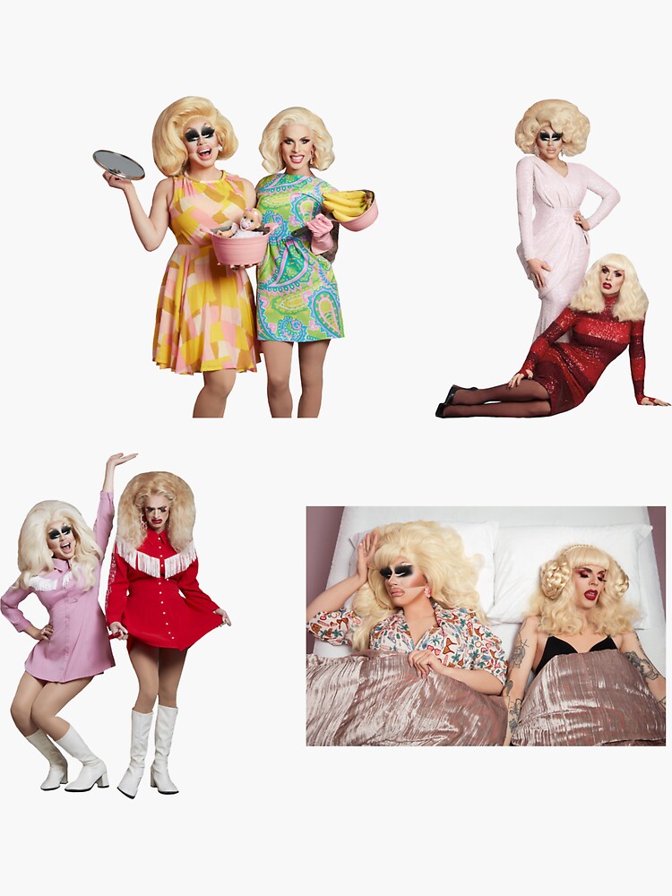 Trixie and Katya Book Photoshoot Pack UNHhh by dragraceuk
