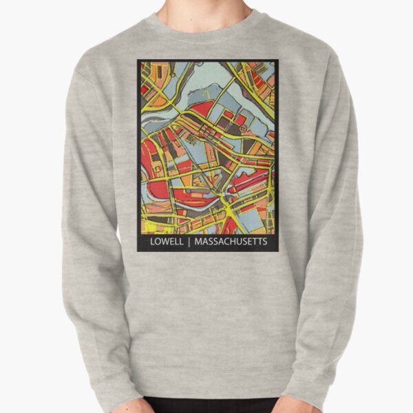 Lowell, MA Pullover Sweatshirt
