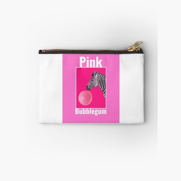 Item preview, Pink Bubble Gum Zebra designed and sold by lovesuperkarma.