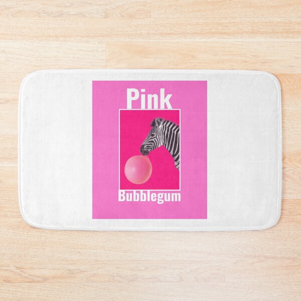 Item preview, Pink Bubble Gum Zebra designed and sold by lovesuperkarma.