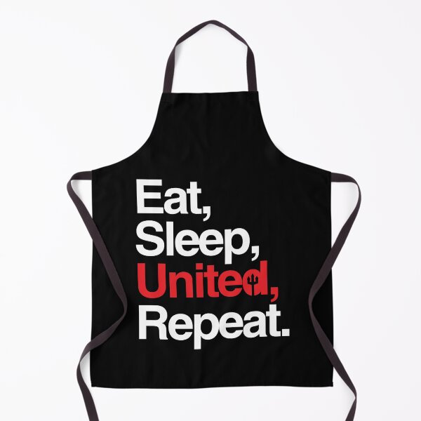 Item preview, Eat, Sleep, United, Repeat - Funny Manchester United Quote designed and sold by StalkingUnited.