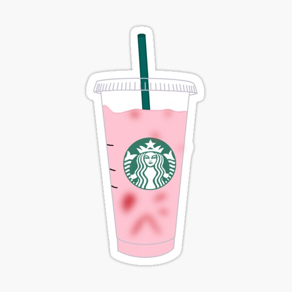 Starbucks Pink Drink Stickers | Redbubble