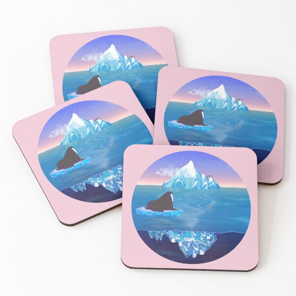 Item preview, Glaciar Sunset designed and sold by Rogue-Bear-Art.