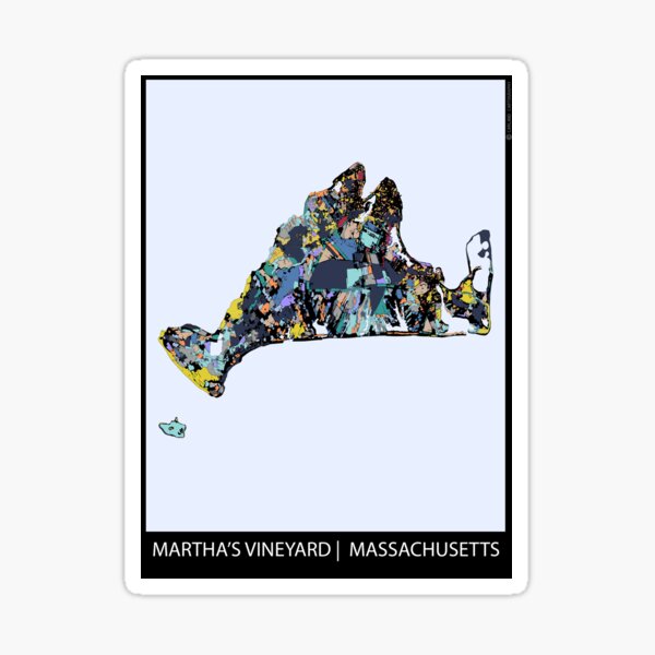 Marthas Vineyard, MA Sticker