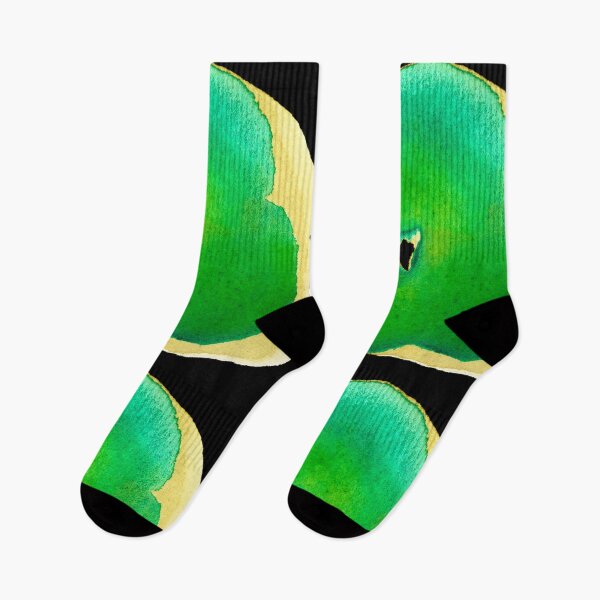 Aperçu de l'œuvre Aquarelle Burst Green créée et vendue par killies.