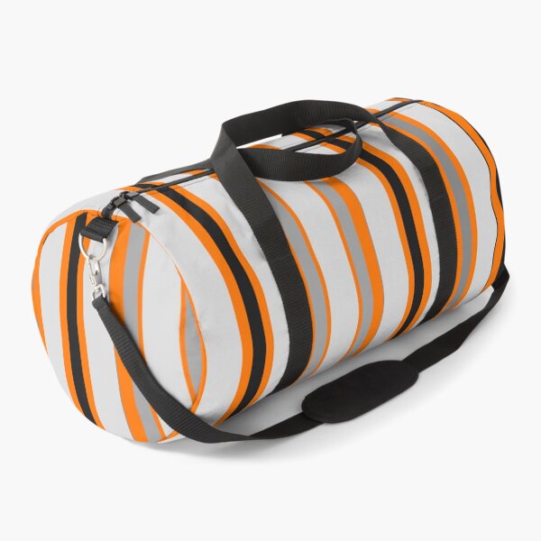 Item preview, THIN ORANGE STRIPES GREY STRIPES AND BROWN STRIPES AND WHITE  STRIPES PATTERN BY OZCUSHIONSTOO designed and sold by ozcushionstoo.