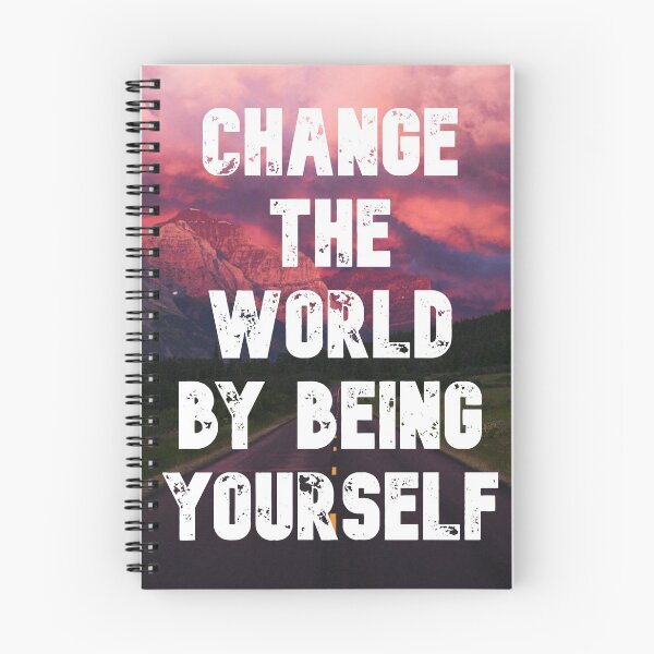 Item preview, Change the world Be yourself designed and sold by lovesuperkarma.