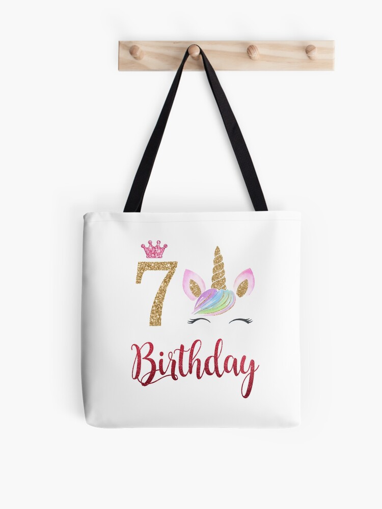  7th Birthday Gifts for Girls, Gifts for 7 Year Old Girls Pillow  Cover 18X 18, 7th Birthday Decorations for Girls, 7 Year Old Gifts, 7  Year Old Girl Birthday Gift Ideas